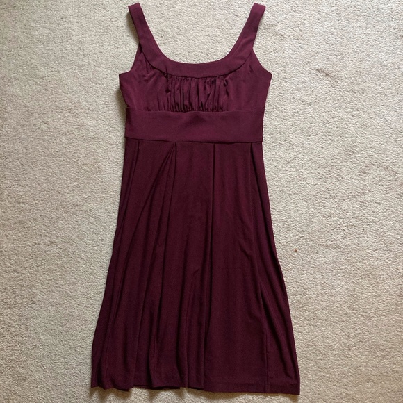 Donna Ricco Burgundy Dress - Picture 1 of 9